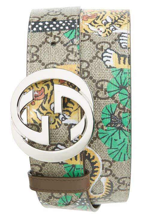 gucci tiger floral belt|gucci tiger collection.